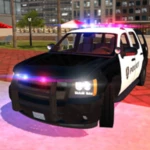 american police suv driving android application logo